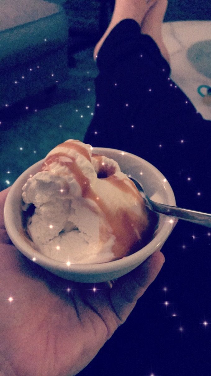 Vanilj med salty caramel