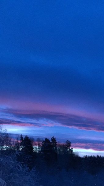 Vacker morgonvy!